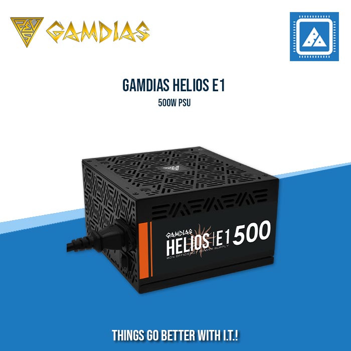GAMDIAS HELIOS E1-500W PSU GAMDIAS HELIOS E1-500W PSU